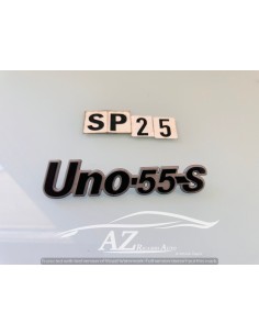 Fregio logo posteriore Fiat Uno 55 S