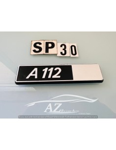 Fregio logo posteriore Autobianchi A-112