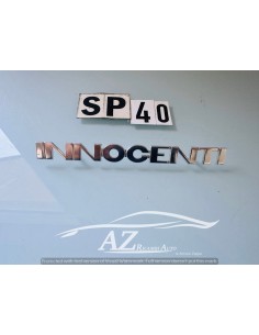Fregio logo Innocenti in metallo -  Az Ricambi  Sei alla ricerca di ricambi per la tua auto d’epoca?