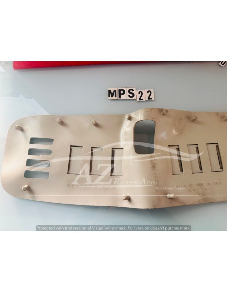 Riparo convogliatore griglia mascherina radiatore Fiat 1100