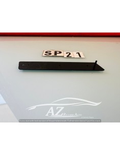 Fregio logo posteriore Fiat 126 con perno rotto 2