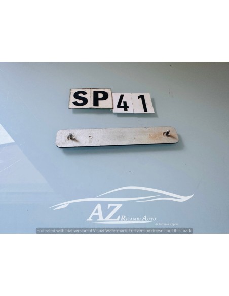 Fregio logo posteriore Innocenti Mini 120 in metallo