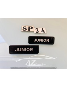 Fregio logo parafango coppia Autobianchi A-112 Junior -  Az Ricambi  Sei alla ricerca di ricambi per la tua auto d’epoca? 2