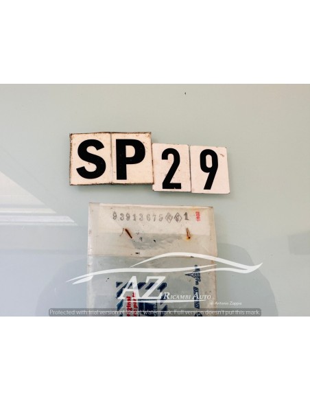 Fregio logo posteriore Fiat Iveco Daily 93913675 -  Az Ricambi  Sei alla ricerca di ricambi per la tua auto d’epoca?