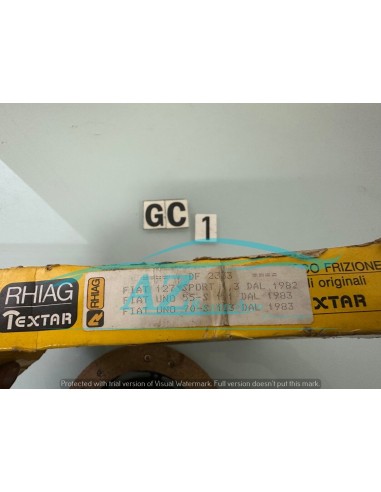 Disco frizione Fiat 127 Sport 1.3 cc