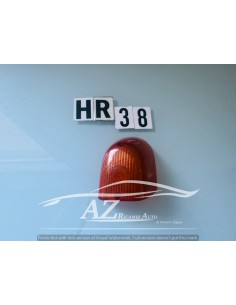 Plastica fanale posteriore dx arancio Fiat 1100 103