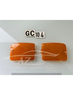 Plastica fanalino posteriore coppia arancio Fiat 127 Catalux