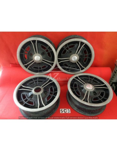 cerchi ruota in lega melber 13"x5j renault r5 set 4-pezzi -  Az Ricambi  Sei alla ricerca di ricambi per la tua auto d’epoca?