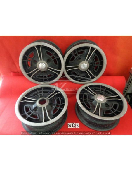 cerchi ruota in lega melber 13"x5j renault r5 set 4-pezzi -  Az Ricambi  Sei alla ricerca di ricambi per la tua auto d’epoca?