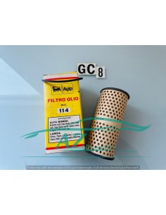 Filtro olio Alfa Romeo Giulia GT Junior Lancia Flavia Fulvia -  Az Ricambi  Sei alla ricerca di ricambi per la tua auto d’epoca?