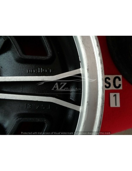 cerchi ruota in lega melber 13"x5j talbot simca set 4-pezzi -  Az Ricambi  Sei alla ricerca di ricambi per la tua auto d’epoca?