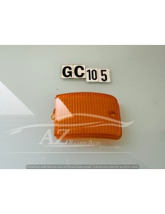 Plastica fanalino posteriore dx Fiat 127 MK1 arancio 2