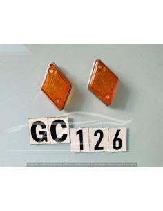 Coppia plastiche lucciola frecce Renault R4 R5 2