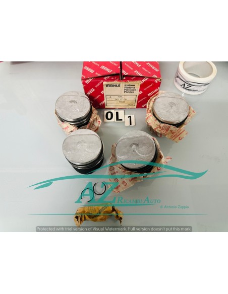 Serie pistoni completi Fiat 007 2700 diam.78
