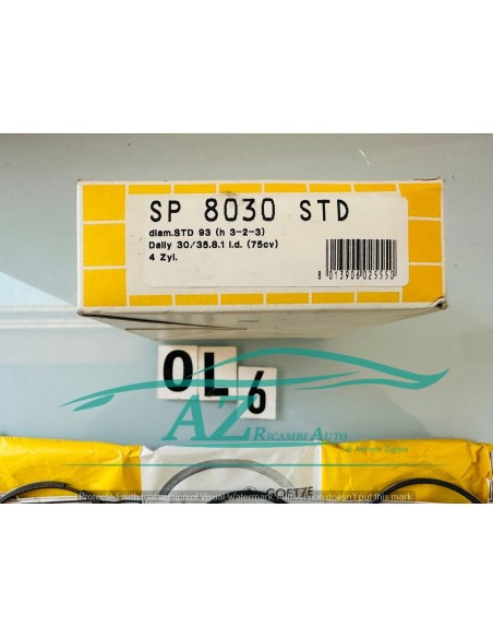 Fasce elastiche per Iveco Daily 30 35.8 diam.93 std sp8030