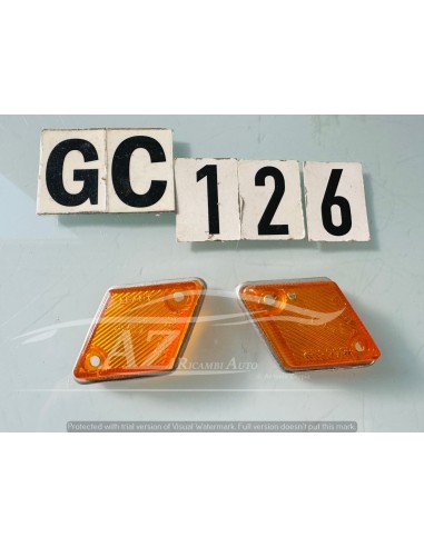 Coppia plastiche lucciola frecce Renault R4 R5