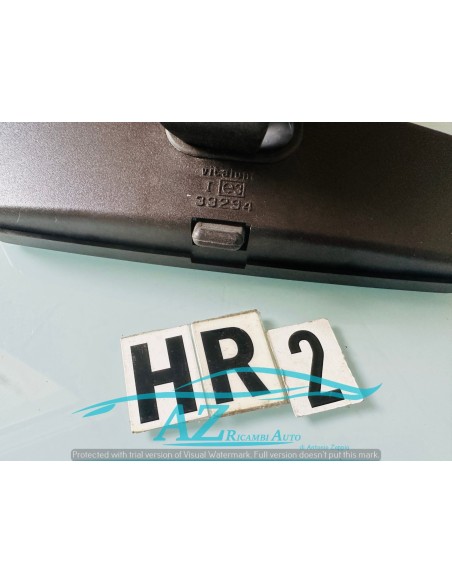 Specchio retrovisore interno marrone Fiat Ritmo 33294