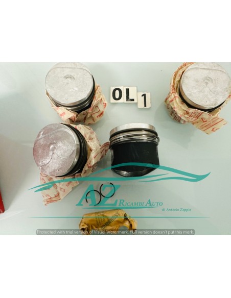 Serie pistoni completi Fiat 007 2700 diam.78