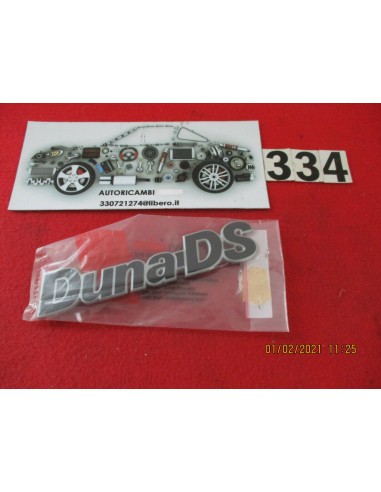 7610750 fregio logo adesivo adatto a fiat duna ds -  Az Ricambi  Sei alla ricerca di ricambi per la tua auto d’epoca?