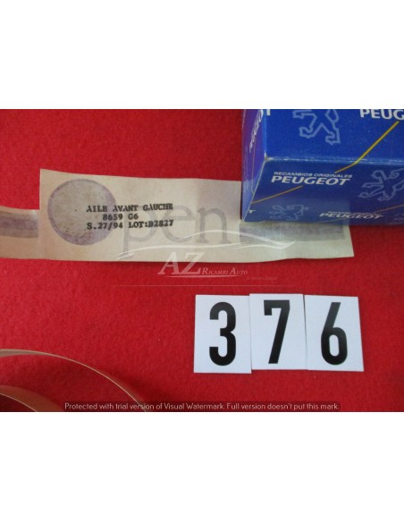 8659g6 adesivo logo rosso adatto a peugeot 205 open rosso -  Az Ricambi  Sei alla ricerca di ricambi per la tua auto d’epoca?