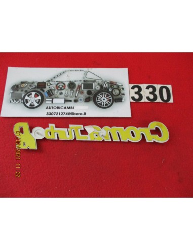 Fregio logo adesivo adatto a fiat croma turbo d id -  Az Ricambi  Sei alla ricerca di ricambi per la tua auto d’epoca?
