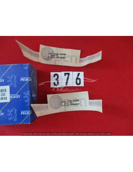 8659g6 adesivo logo rosso adatto a peugeot 205 open rosso -  Az Ricambi  Sei alla ricerca di ricambi per la tua auto d’epoca?