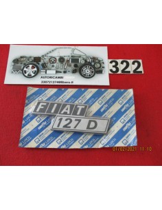 Logo adesivo sigla modello fiat 127 d -  Az Ricambi  Sei alla ricerca di ricambi per la tua auto d’epoca?