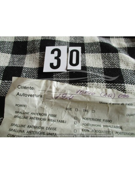 Foderine sedili fiat 124 -  Az Ricambi  Sei alla ricerca di ricambi per la tua auto d’epoca?