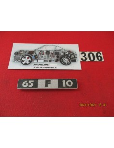 Logo adesivo sigla modello fiat om autocarro 65 f 10 -  Az Ricambi  Sei alla ricerca di ricambi per la tua auto d’epoca?