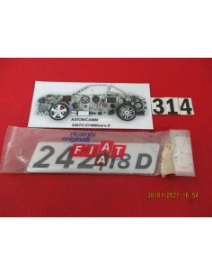 5456607 logo adesivo sigla modello autocarro fiat 242 18d -  Az Ricambi  Sei alla ricerca di ricambi per la tua auto d’epoca?