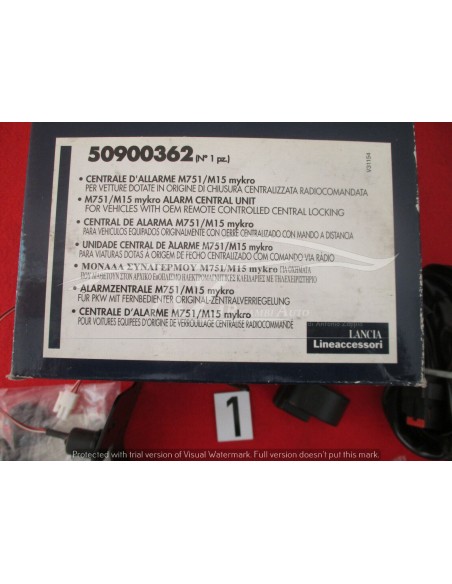 Impianto antifurto lancia lybra lieaccessori fiat lancia 50900362 -  Az Ricambi  Sei alla ricerca di ricambi per la tua auto ...