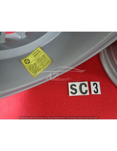 cerchi ruota in lega bwa 40259 13" x 6jj alfa-romeo giulietta set 4-pezzi -  Az Ricambi  Sei alla ricerca di ricambi per la t...