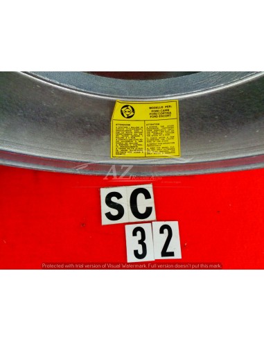 cerchio ruota in lega bwa 13" x 5 1/2 ford capri cortina escort set 3-pezzi -  Az Ricambi  Sei alla ricerca di ricambi per la...