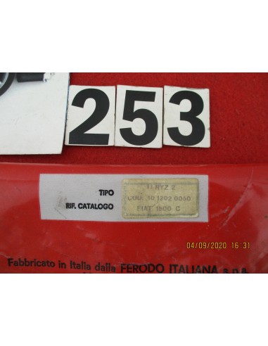 Ferodo revisione anello disco frizione disc culth fiat 1500 c ã¸200 -  Az Ricambi  Sei alla ricerca di ricambi per la tua aut...