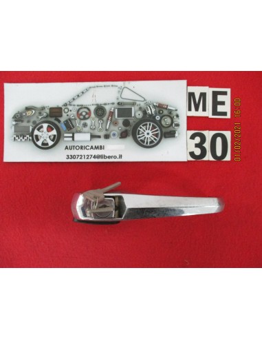 80-37-38 maniglia esterna cromata con chiave fiat 124 -  Az Ricambi  Sei alla ricerca di ricambi per la tua auto d’epoca?