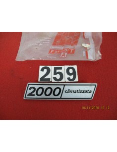 4394571 logo fregio scritta fiat 132 2000 climatizzata in metallo -  Az Ricambi  Sei alla ricerca di ricambi per la tua auto ...