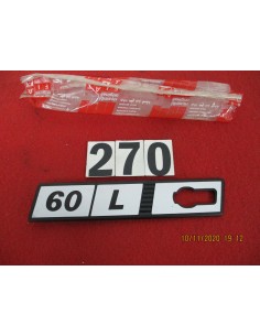 logo fregio scritta sx fiat ritmo 60 l in metallo -  Az Ricambi  Sei alla ricerca di ricambi per la tua auto d’epoca?