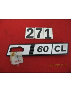 4423746 logo fregio scritta sx fiat ritmo 60 cl in metallo -  Az Ricambi  Sei alla ricerca di ricambi per la tua auto d’epoca?