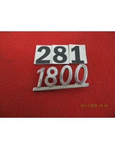 logo fregio scritta fiat 1800 usato -  Az Ricambi  Sei alla ricerca di ricambi per la tua auto d’epoca?
