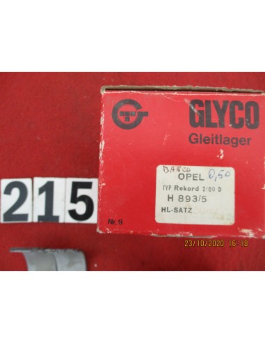 h8935 bronzine banco shaft bearing opel rekord diesel 0,50 -  Az Ricambi  Sei alla ricerca di ricambi per la tua auto d’epoca?