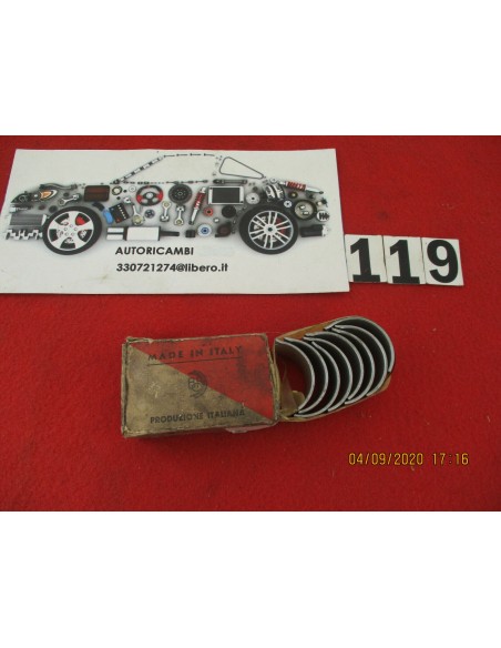 bronzine anelli cuscinetto biella fiat 1100 103 std -  Az Ricambi  Sei alla ricerca di ricambi per la tua auto d’epoca?