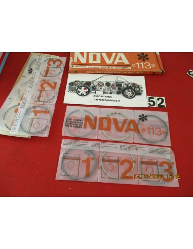 serie fasce elastiche segmenti fiat 1500 -  Az Ricambi  Sei alla ricerca di ricambi per la tua auto d’epoca?