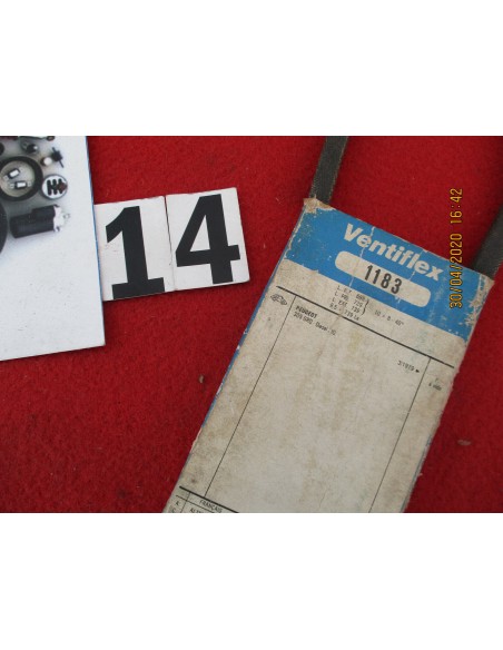 1183 cinghia alternatore 9,5x739 peugeot 305 -  Az Ricambi  Sei alla ricerca di ricambi per la tua auto d’epoca?