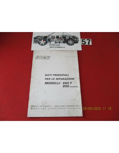 manuale uso manutenzione catalogo fiat 850 t -  Az Ricambi  Sei alla ricerca di ricambi per la tua auto d’epoca?