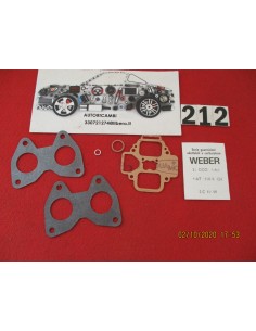 32dco kit revisione carburatore fiat 124 1100 r -  Az Ricambi  Sei alla ricerca di ricambi per la tua auto d’epoca?