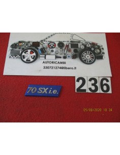 logo fregio scritta parafango adatto a fiat uno 70 sx i.e. -  Az Ricambi  Sei alla ricerca di ricambi per la tua auto d’epoca?