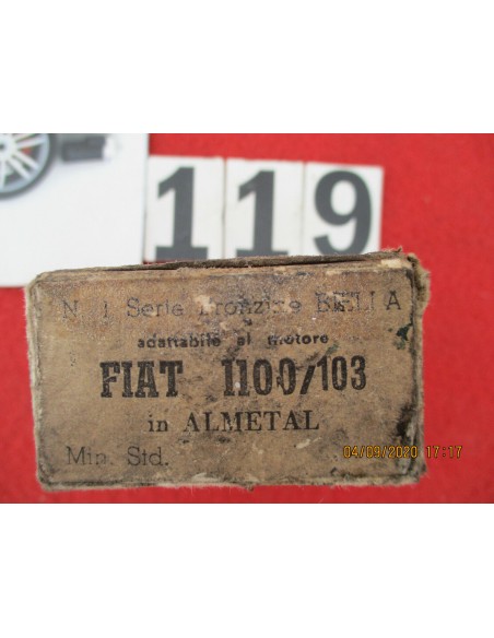 bronzine anelli cuscinetto biella fiat 1100 103 std -  Az Ricambi  Sei alla ricerca di ricambi per la tua auto d’epoca?