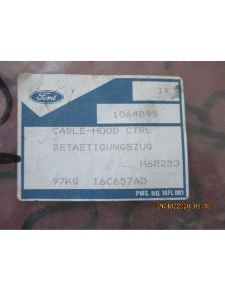 1064095 cavo laccio acceleratore ford ka -  Az Ricambi  Sei alla ricerca di ricambi per la tua auto d’epoca?