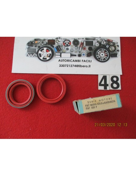paraolio anello di tenuta serie 68x53x10 66x62x45x10 fiat 500f -  Az Ricambi  Sei alla ricerca di ricambi per la tua auto d’e...