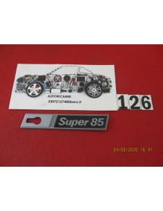 logo fregio scritta fiat ritmo dx super 85 -  Az Ricambi  Sei alla ricerca di ricambi per la tua auto d’epoca?